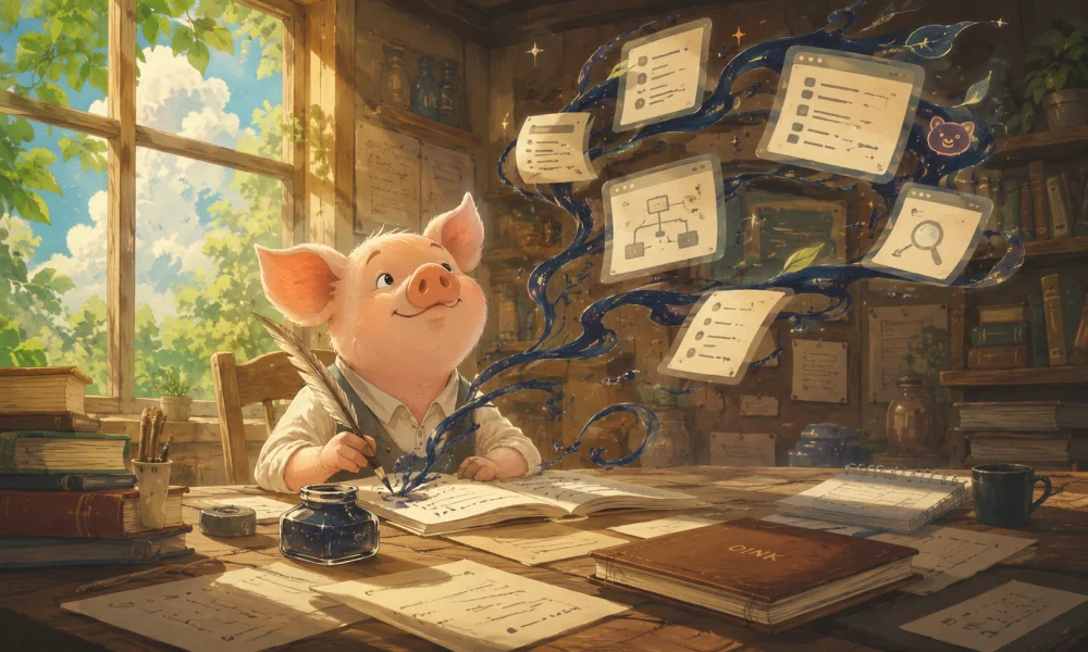 OINK:文档框架这件事,折腾了六年,终于靠 Codex 毕业了