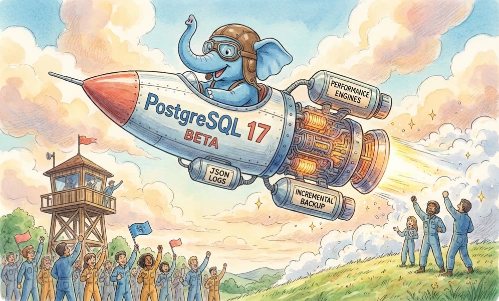 PostgreSQL 17 beta1 发布!