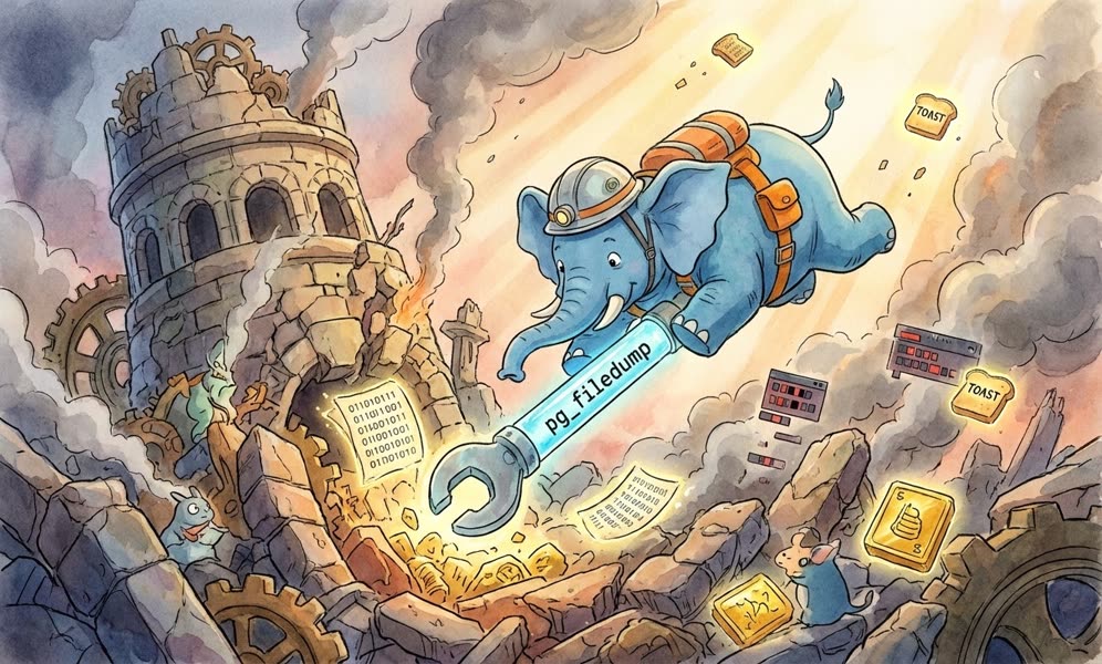 如何用 pg_filedump 抢救数据?